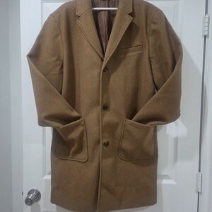 Old Navy Men's Tan Trench Coat